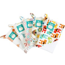 Coney Island 幼兒園掛環毛巾 尖頂帽款 8款 女童組合, 1套