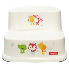 fisher-price 費雪 孩童2層腳踏凳, 白色