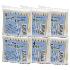 옥시푸른 이보다 더 좋을순 없다 종이면봉, 100개입, 6개