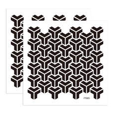 Witch's Nail 仿真紋身貼紙, WFT005 (GEO), 2個