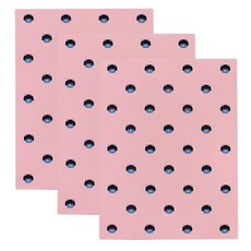 아이콘스 카카오프렌즈 숨바꼭질 UV 무선철 노트, 네오, 3개입