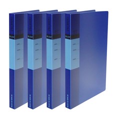 所需文件 B5 透明文件 20 張或更多, 藍色, 4個