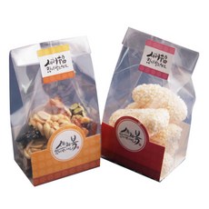 봄91 새해인사 M자형 쿠키봉투 100p + 깍지 100p, 1세트