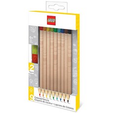 LEGO 樂高 色鉛筆組, 9種顏色, 1套