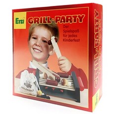 에르지 바비큐 그릴세트 주방놀이 완구, 혼합색상, 1개