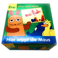 에르지 생쥐 친구들과 함께 밸런스 보드게임, 혼합색상, 1개