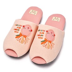 에스알씨 푸루다 핫도그 거실화, 핑크, 1개
