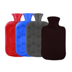 fashy 棋盤格水袋2L隨機出貨+加厚聚蓋棕色, 1套