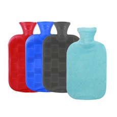 fashy 棋盤格水袋2L隨機出貨+棉跨度蓋Sora, 1套