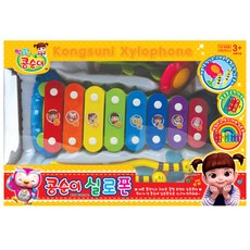 콩순이 실로폰, 혼합색상, 1개