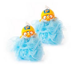 뽀로로 인형샤워볼, 블루, 2개