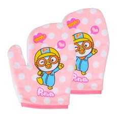 뽀로로 샤워장갑, 핑크, 2개입