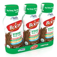 네슬레 부스트 스트롱 멀티비타민 초콜렛, 237ml, 3개