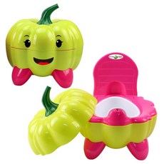 嬰兒南瓜造型馬桶, 綠色