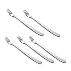 HOMEANY 中型茶叉, 5入, 小雞