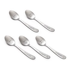 HOMEANY 印花兒童湯匙 5入