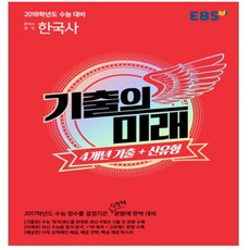 기출의 미래 사회탐구영역 한국사 2017년, EBS