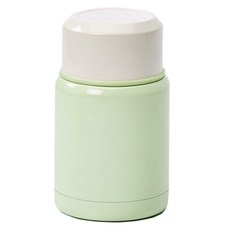 오슬로 슈크림 푸드자 보온죽통, 그린, 350ml