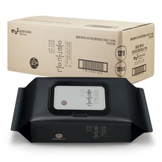 올곧은 프리미엄 엠보싱 유아물티슈 캡형, 70매, 10개