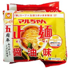 마루짱 라면 소유맛 105 g, 5개