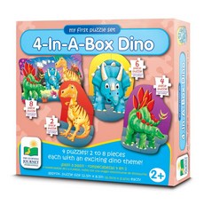 러닝저니 My first 4 - In - A - Box 퍼즐 Dino, 1개, 20개, 20피스