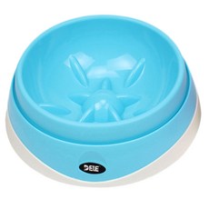 ZEZEPET 레이어드 슬로우 식기 M, 블루 (G408PFS020), 1개