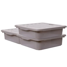 Bono House Rev 儲物箱, 灰色, M(350 x 385 x 110 mm), 3個