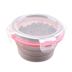 ZEZEPET 휴대용 락앤락 애견 용기, G408PFS030, 1개