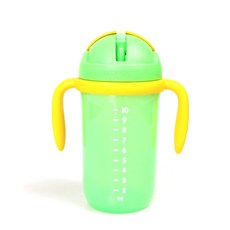 Tupperware 吸管杯+清洗刷, 混色, 350ml