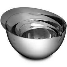 bella cuisine 迷你白金不鏽鋼碗4件組, 1套