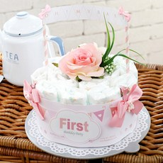 Baby Bakery 尿布蛋糕 娃娃款, Shu Shu(粉色)