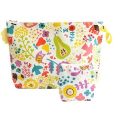 SEMOMS 印花防水餐盤袋+藥品收納包, 混色