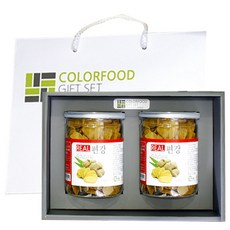 COLOR FOODS 乾薑片禮盒組+提袋, 200克, 2件