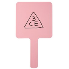 3CE 스퀘어 미니 핸드 미러, #핑크 루머, 1개
