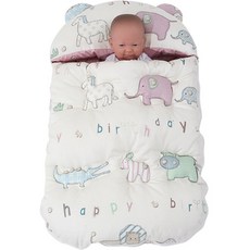 아리베베 숙면 아기보낭, 쥬쥬핑크