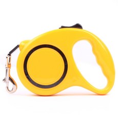 펫츠랜드 링고자동리드줄, 옐로우, 1개