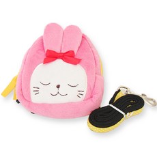 펫츠랜드 애니멀 백팩 하네스세트 M, 핑크래빗, 1개