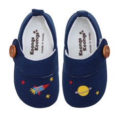 koongskoongs 太空圖案刺繡孩童休閒鞋