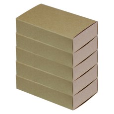 Tinapicnic 牛皮紙抽屜式禮物盒, 5個, 單一顏色