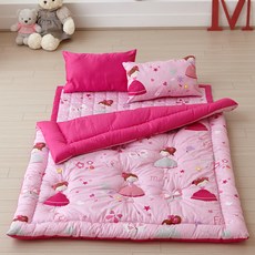 Bodrae 純棉嬰兒床上用品套裝, 小女孩款