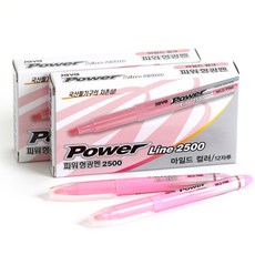 JavaPen Powerline 熒光筆系列溫和, 粉紅色, 24個