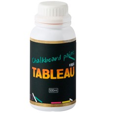 디오페인트 칠판페인트 타블로, 블랙, 500ml, 1개