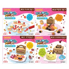 Donerland 迷你烘焙遊戲DIY套組 第2季 4入, 混合顏色, 1套