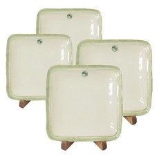 Paulus 方形盤 2入, 翡翠色, 2個