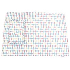 우리앤데코 순면누빔 방수패드 레인보우, 썬, 1개