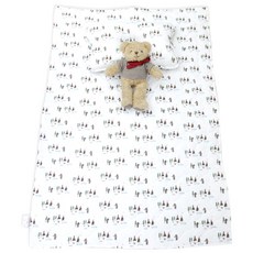 우리앤데코 순면누빔 방수패드 북유럽, 흰겨울, 1개