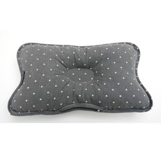 WOOREEDECO 灰色棉質印花枕頭, 混色