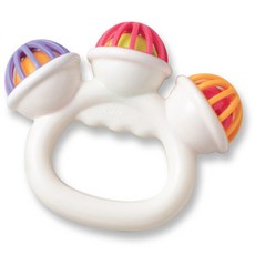 토이로얄 맑은 종 딸랑이 3184, 흰색, 1개