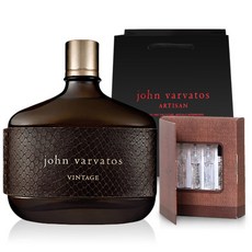 존바바토스 빈티지 EDT 75ml + 스틱향수 4종 랜덤 발송 + 쇼핑백, 1세트