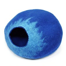 캐티맨 울펠트 숨숨집 주머니, BLUE, 1개